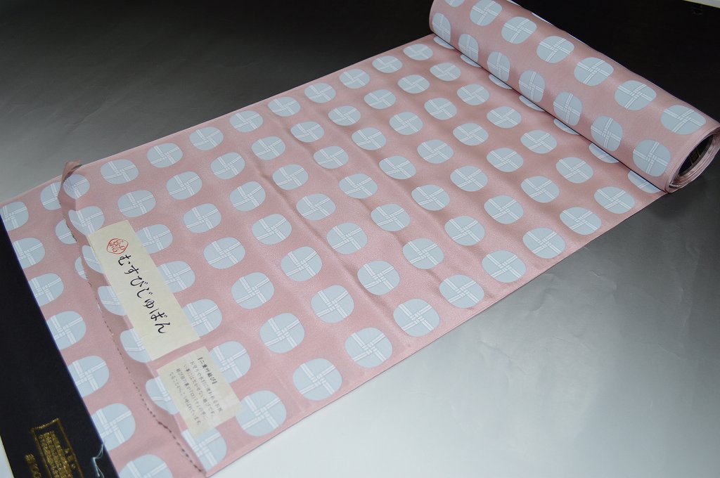 樂天商城 - 【むすびじゅばん】特選色襦袢-No.3139E-二重叶結びおしゃれ着襦袢に◎羽裏に◎【13.10m・正絹素材・送料無料】