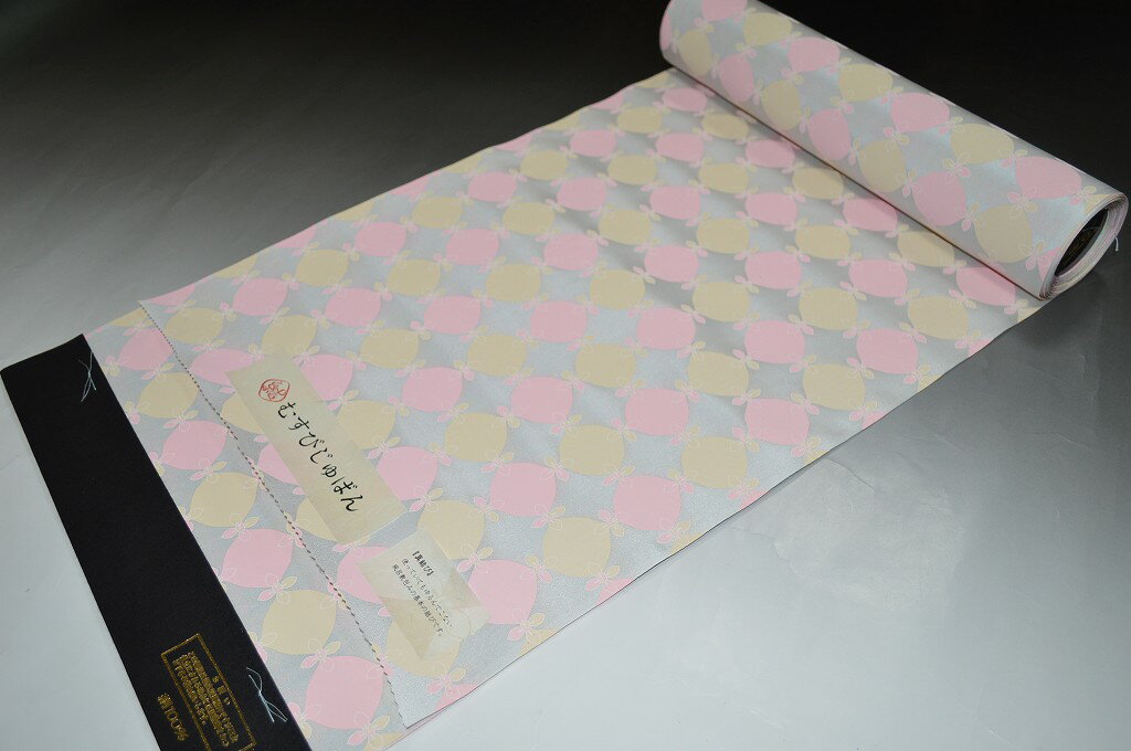 乐天商城 - 【むすびじゅばん】特選色襦袢-No.3143F-真結びおしゃれ着襦袢に◎羽裏に◎【13.10m・正絹素材・送料無料】