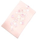 花柄刺繍半襟 絹交織 No.3090 薄ピンク色 日本製 色刺繍半襟 アセテート55% 絹5% レーヨン40% PPパッケージ 生地しっかり はんえり 半襟 半衿 入学式 卒業式 振り袖 振袖 結婚式 お茶会カジュアル系統におすすめの品物です 練習用に 【キモノ仙臺屋の和装小物特集】
