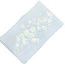 花柄刺繍半襟 絹交織 No.3099 白色 日本製 色刺繍半襟 アセテート55% 絹5% レーヨン40% PPパッケージ 生地しっかり はんえり 半襟 半衿 入学式 卒業式 振り袖 振袖 結婚式 お茶会カジュアル系統におすすめの品物です 練習用に 【キモノ仙臺屋の和装小物特集】