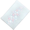 花柄刺繍半襟 絹交織 No.3102 白色 日本製 色刺繍半襟 アセテート55% 絹5% レーヨン40% PPパッケージ 生地しっかり はんえり 半襟 半衿 入学式 卒業式 振り袖 振袖 結婚式 お茶会カジュアル系統におすすめの品物です 練習用に 【キモノ仙臺屋の和装小物特集】