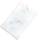 花柄刺繍半襟 絹交織 No.3110 白色 日本製 色刺繍半襟 アセテート55% 絹5% レーヨン40% PPパッケージ 生地しっかり はんえり 半襟 半衿 入学式 卒業式 振り袖 振袖 結婚式 お茶会カジュアル系統におすすめの品物です 練習用に 【キモノ仙臺屋の和装小物特集】