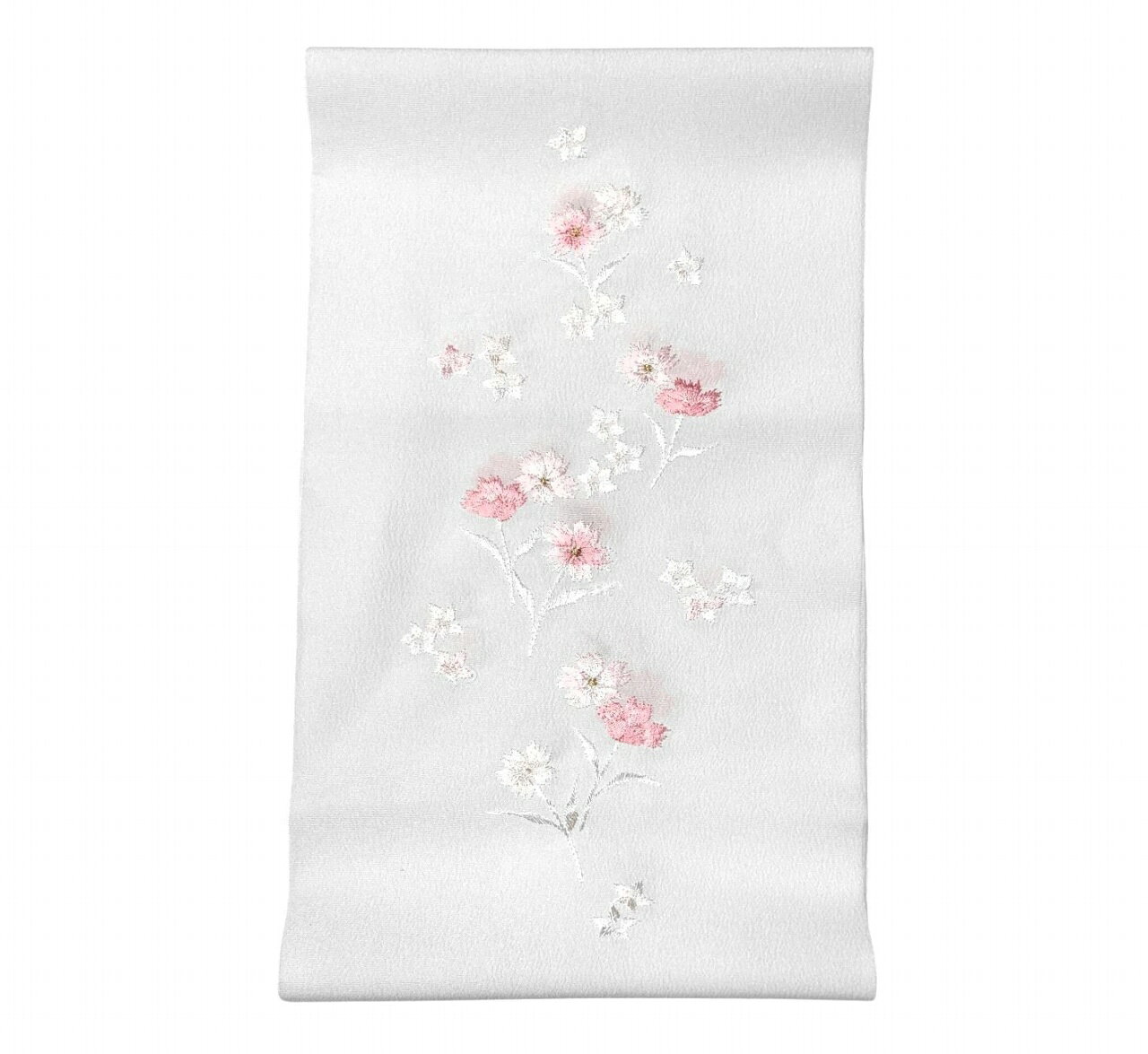 　　晴れの日の装いを、ワンランク上の美しさへ 衿元にさりげない高級感を添える華やかな刺繍半衿です。 振袖・訪問着・付下げなど幅広いお着物に合わせやすく、重ねるだけで華やかさがぐっとアップ！ お色替え感覚で印象チェンジも楽しめます。 今だけのお買い得価格でご提供中！品質にこだわりたい方、初めての半衿にもおすすめの一品です。 No.10160 (地色白色) 素材 本体：ポリエステル100％刺繍：レーヨン糸 産地 日本製 着用可能きもの 振袖・訪問着・付下げ・踊り衣装・舞台衣装 など 【振り袖礼装向き和装小物コーナーはこちら】 【ご注意・備考】 ・大シミ、欠陥があった場合、一週間以内のお品の場合のみ返品対応させていただきます。※一週間を過ぎた場合は対応できかねます。 ・イメージ違い等の返品は不可とさせていただきます。 ・ディスプレイ、撮影時のカメラの関係上、画像と実物の色が多少異なる可能性がございます。ご購入後のお色が異なる等のキャンセルはお断りしておりますので、気になる方はご購入前に必ずご質問ください。