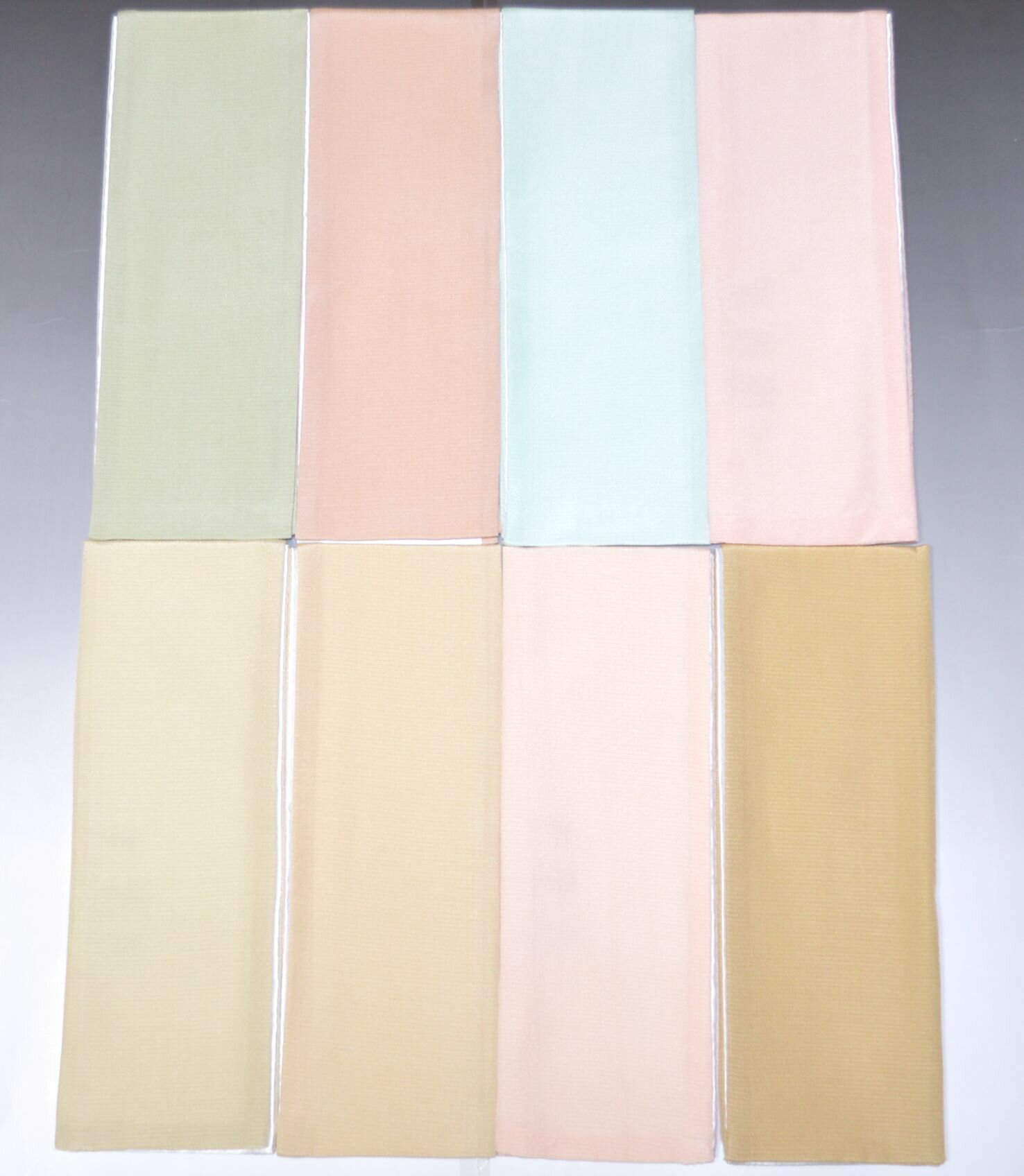 正絹お買い得重ね衿 重ね襟 正絹素材 正装に◎ 訪問着 附下げ (No.7734からNo.7741) 踊り帯締め 舞台 結..