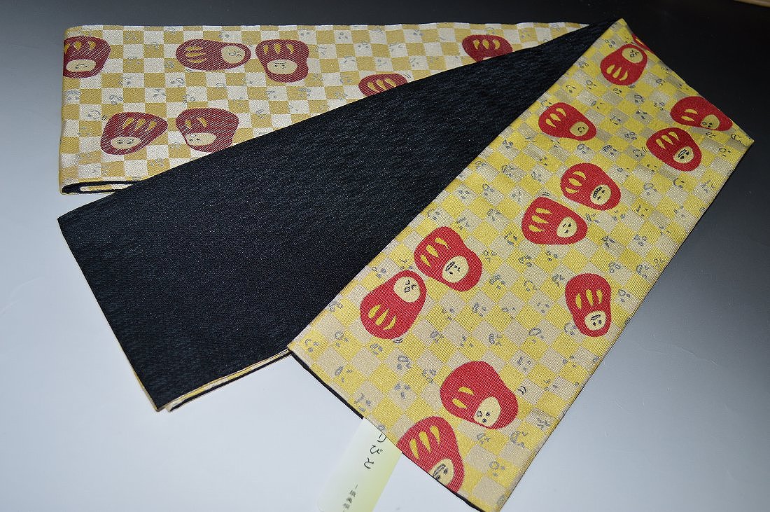 特選お洒落小袋帯-No.5605おりびと（半幅帯・織柄）お洒落着物・ゆかたにも◎日本製・サイズ長さ約390cm巾約16cm品質表示ポリエステル100％日本製【キモノ仙臺屋の和装小物特集】