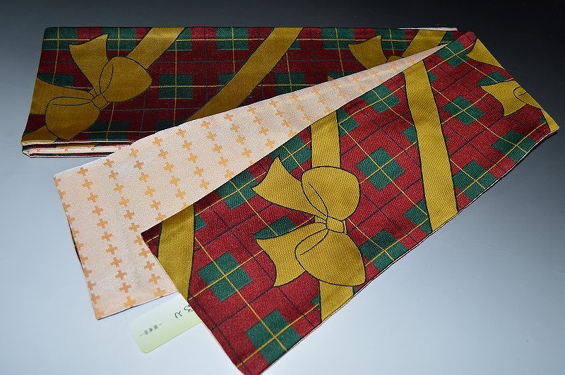 特選お洒落小袋帯-No.5963おりびと（半幅帯・織柄）お洒落着物・ゆかたにも◎日本製・サイズ長さ約390cm巾約16cm品質表示ポリエステル100％日本製【キモノ仙臺屋の和装小物特集】