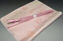 【送料無料】夏物帯締め帯揚げセット No.23610帯揚げ地色 薄桜(うすざくら)色系統 正絹素材 並尺 夏物 夏のお洒落きものに◎ うすもの 単衣用にオススメ...