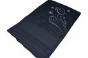 【送料無料】【染むら有り】夏物絽帯揚げ 蟹柄 No.3707 黒色 かに柄 正絹素材 並尺 夏物 夏のお洒落きものに◎ うすもの 単衣用にオススメ 色無地 つむ...