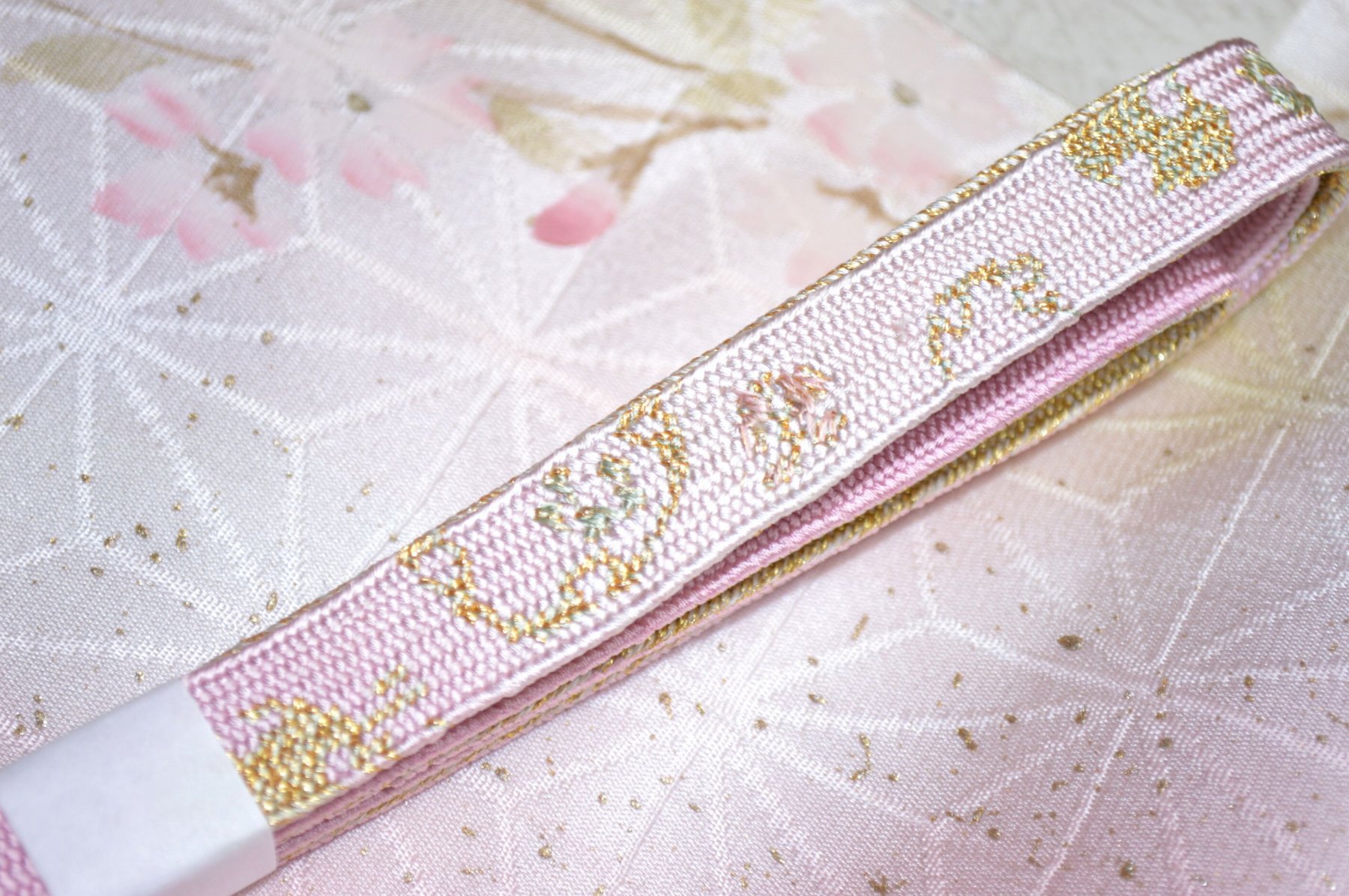 【送料無料】正装用にオススメ 三分金・五分金帯締め帯揚げセット No.24342帯揚げ地色 撫子色 なでしこいろ色系統 正絹 並尺 平組帯締め フォーマル 礼装 お茶会 お食事会 小紋 訪問着付下げ 訪問着 色無地 お稽古 訪問着 江戸小紋 色無地 キモノ仙臺屋の和装小物特集 2