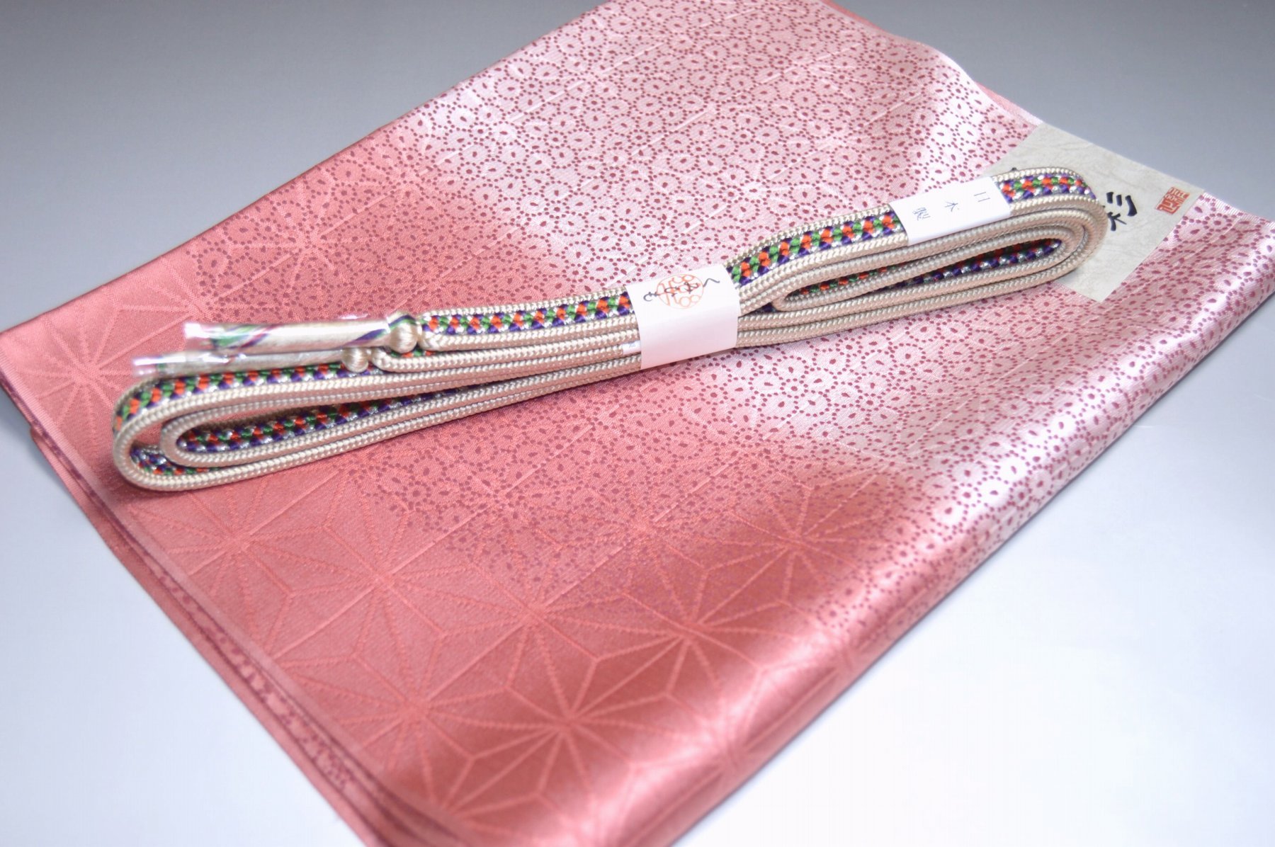 【送料無料】京組国産長尺帯締め 帯揚げセット No.24696帯締め国産 帯揚げ地色 甚三紅 じんざもみ色系統 日本製 正絹 長尺 平組帯締め フォーマル 礼装 お茶会 お食事会 小紋 訪問着 付下げ 訪問着 色無地 お稽古 訪問着 江戸小紋 キモノ仙臺屋の和装小物特集