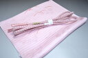 【送料無料】夏物帯締め帯揚げセット No.25114帯揚げ地色 薄い赤紫色系統 正絹素材 並尺 夏物 夏のお洒落きものに◎ うすもの 単衣用にオススメ 色無地 ...