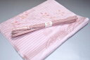 【送料無料】夏物帯締め帯揚げセット No.25216帯揚げ地色 薄桜(うすざくら)色系統 正絹素材 並尺 夏物 夏のお洒落きものに◎ うすもの 単衣用にオススメ...