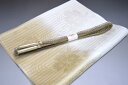 【送料無料】夏物 絽 帯締め帯揚げセット No.25279帯揚げ地色 蒸栗色(むしぐりいろ)色系統 正絹素材 並尺 夏物 夏のお洒落きものに◎ うすもの 単衣用...