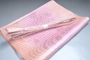 【送料無料】夏物 絽 帯締め帯揚げセット No.25363帯揚げ地色 山茶花(さざんか)色系統 正絹素材 並尺 夏物 夏のお洒落きものに◎ うすもの 単衣用にオ...
