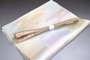 【送料無料】夏物 絽 帯締め帯揚げセット No.25387帯揚げ地色 クリアな黄みの橙色系統 正絹素材 並尺 夏物 夏のお洒落きものに◎ うすもの 単衣用にオス...