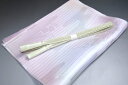 【送料無料】夏物 絽 帯締め帯揚げセット No.25399帯揚げ地色 石楠花(しゃくなげ)色系統 正絹素材 並尺 夏物 夏のお洒落きものに◎ うすもの 単衣用に...