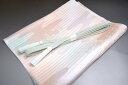 【送料無料】夏物 絽 帯締め帯揚げセット No.25401帯揚げ地色 洗柿(あらいがき)色系統 正絹素材 並尺 夏物 夏のお洒落きものに◎ うすもの 単衣用にオ...