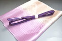 【送料無料】夏物 絽 帯締め帯揚げセット No.25408帯揚げ地色 淡い赤みの紫色系統 正絹素材 並尺 夏物 夏のお洒落きものに◎ うすもの 単衣用にオススメ...