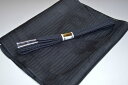【送料無料】喪服用 帯締め帯揚げセット 絽 No.25551帯揚げ地色 黒色系統 夏物 正絹 並尺 黒色 法事 不祝儀 お葬式用 喪服 紋付レディース 帯締め平...