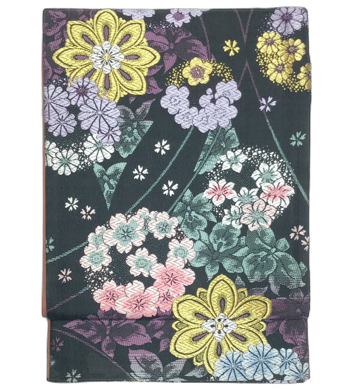 　　品物に ついて 貸衣装などで使われていた 使用頻度の低い リユース袋帯です。 すでにお仕立て上がっています。 保管臭や使用感のない 程度の良いリユース品です。 ママ振りリニューアルにも おすすめの品物です。 素材 本体絹100％ （金糸・銀糸除く） サイズ 巾30.5cm 長さ430cmから440cm 利用可能 きもの 振り袖におすすめの袋帯です。 その他、色無地・訪問着などにも おすすめの品物です。 関連商品 リユース振り袖袋帯コーナー 備考 ※大シミ等、重大な欠陥があった場合 一週間以内のお品の場合のみ返品対応させていただきます。 （ただし一週間を過ぎた場合は対応できかねます） ディスプレイ、撮影時のカメラの関係上 画像と実物の色が多少異なる可能性がございます。 ご購入後のお色が異なる等のキャンセルは お断りしておりますので気になる方はご購入前に必ずご質問ください。