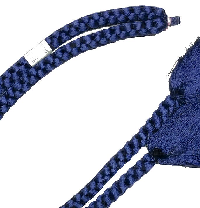 男物丸組羽織紐 正絹 紺色系統S管なし（長さ約35センチ以上・房含む） メーカー長期在庫の訳あり No.3168 メンズ 絹100％ 普段着向き 和装小物 着付け小物 通年用【男羽織】【男物アンサンブル】普段着 おしゃれ着 便利な和装小物 羽織【キモノ仙臺屋の和装小物特集】