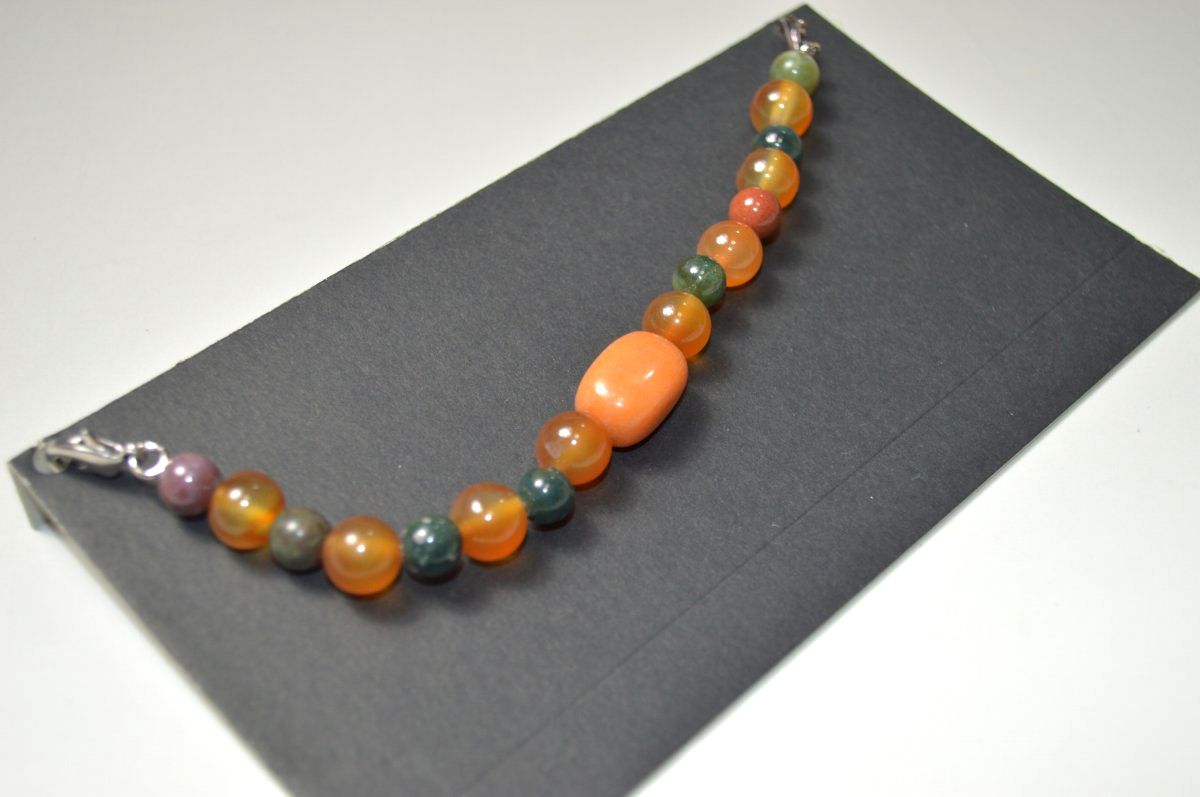 【送料無料】天然石男物羽織紐 No.3015（箱入）普段着向き・日本製品【男羽織】【男物アンサンブル】 普段着 おしゃれ着 便利な和装小物 羽織ギフトにもオススメ ポスト投函で送料無料【キモノ仙臺屋の和装小物特集】