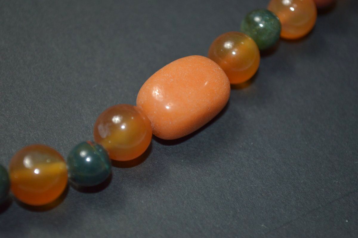 【送料無料】天然石男物羽織紐 No.3015（箱入）普段着向き・日本製品【男羽織】【男物アンサンブル】 普段着 おしゃれ着 便利な和装小物 羽織ギフトにもオススメ ポスト投函で送料無料【キモノ仙臺屋の和装小物特集】