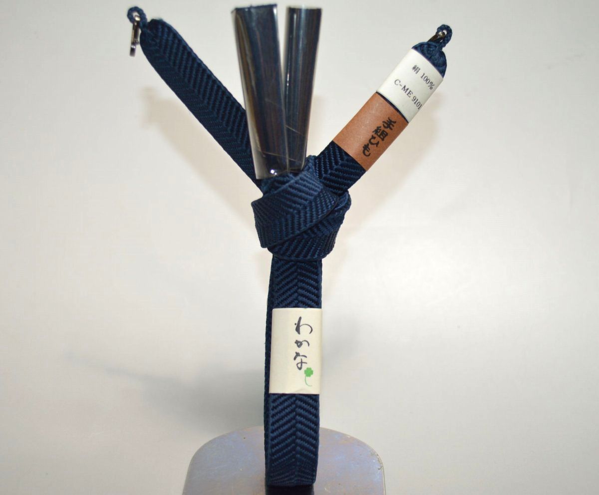 男物平組羽織紐箱なし−No.3058(結んだ状態での長さ約15センチ) 訳あり 手組ひも 正絹素材 普段着向き・日本製品【男羽織】【男物アンサンブル...