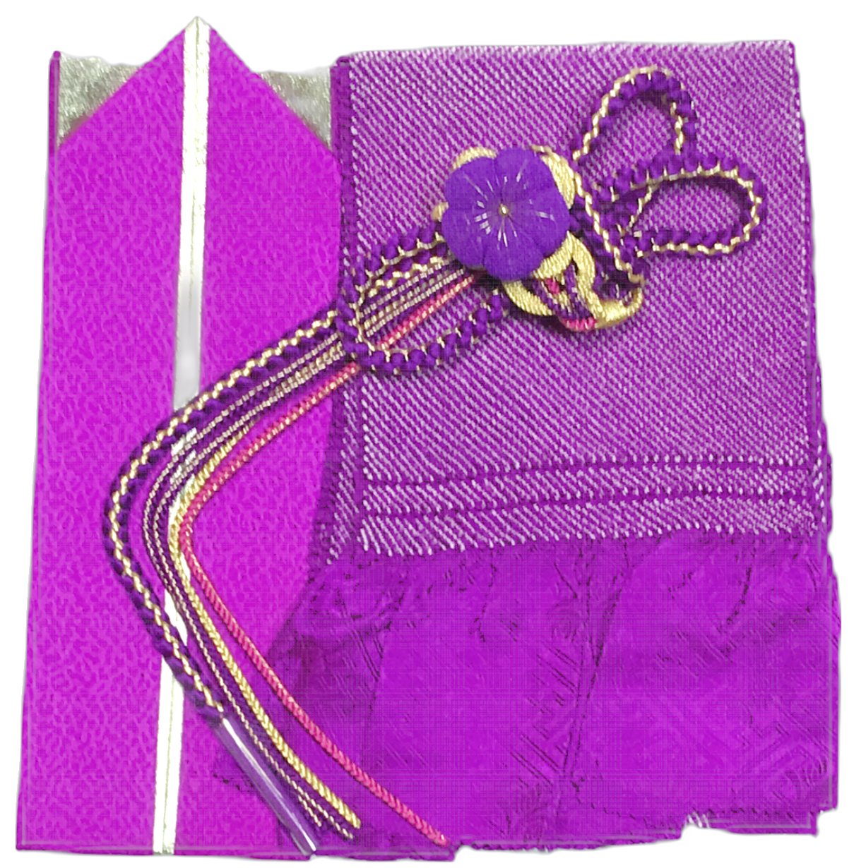 振袖用正絹飾り付き帯締め正絹総絞り...