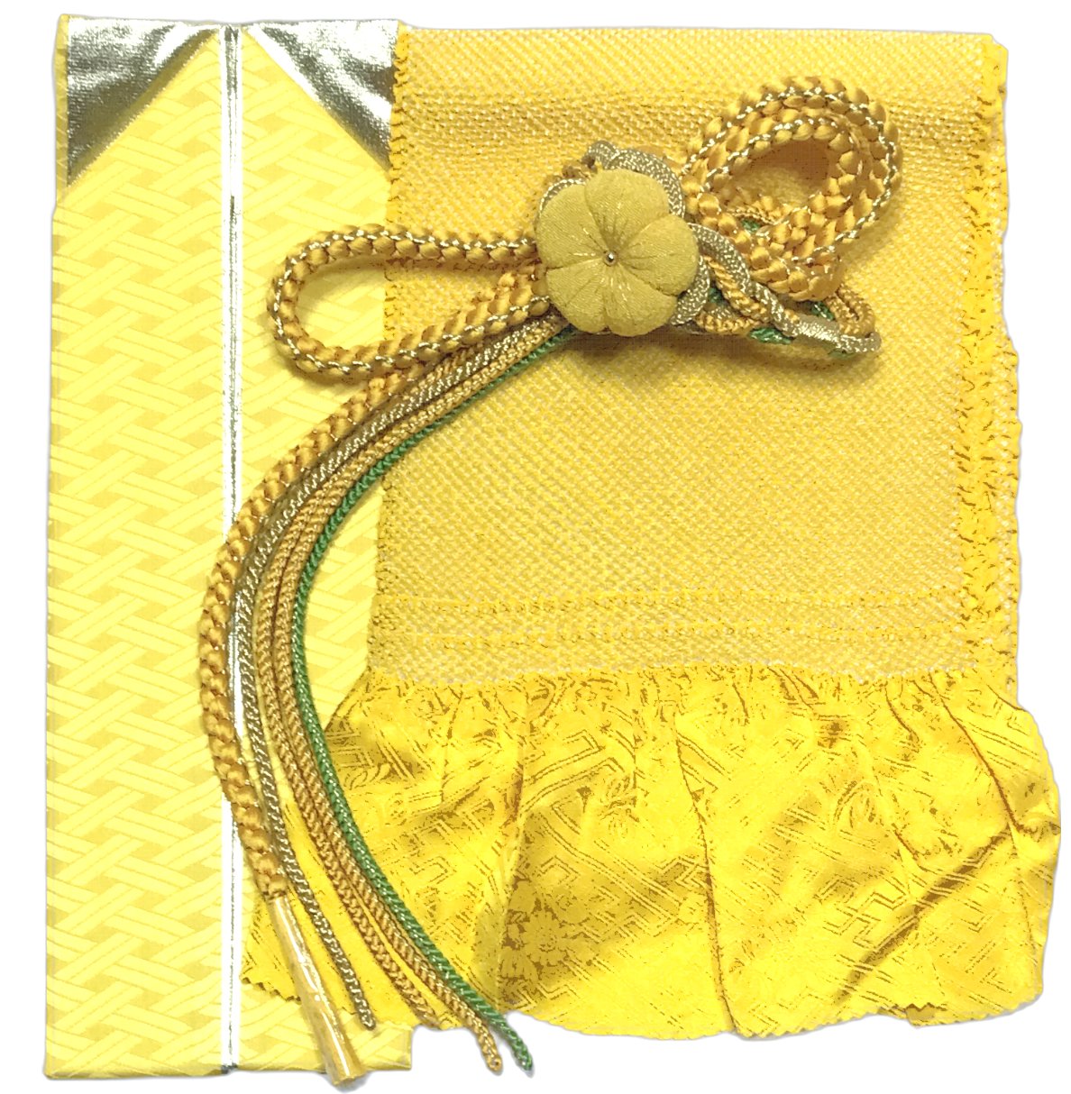 振袖用正絹飾り付き帯締め正絹総絞り...