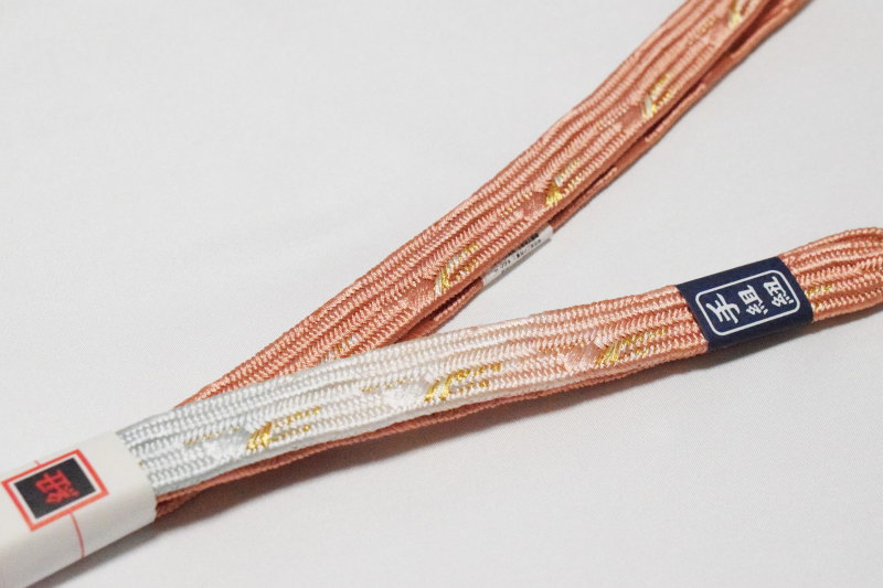 メール便送料無料 正絹 フォーマル 正装 帯締め 貝の口 No.53（正絹 帯〆 留め袖 色留袖 訪問着 附下げ 色無地 小紋）【メール便（ゆうパケット）OK】