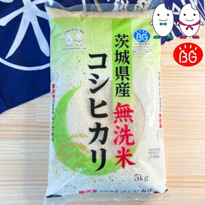 お米 BG無洗米 5kg 茨城県産コシヒカリ 令和3年産