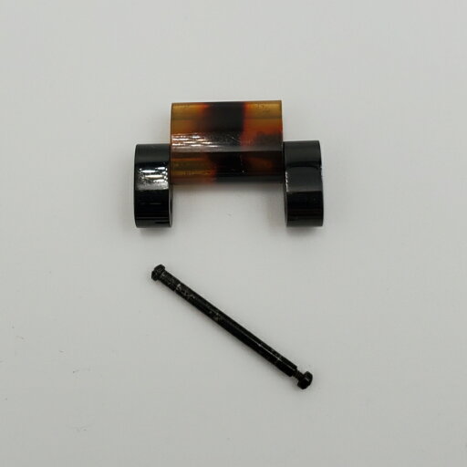 【中古品】腕時計ベルト部品 余りのコマ NIXON THE 42-20 トータス ブラックツートン A037679 純正 接続用ピン付属 ニクソン 【中古品】腕時計ベルト部品 余りのコマ NIXON THE 42-20 トータス ブラックツートン A037679 純正 接続用ピン付属 ニクソン