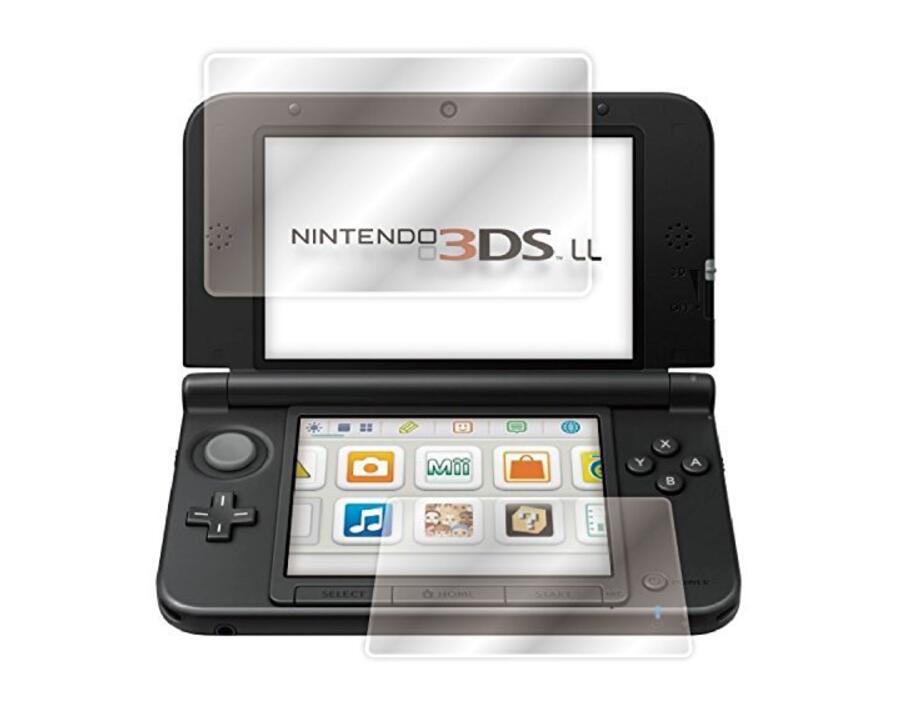 Newニンテンドー3DS LL / 任天堂 3ds / Nintendo dsi xl 上下2枚セット 液晶保護フィルム シート 液晶カバー クリア光沢 film