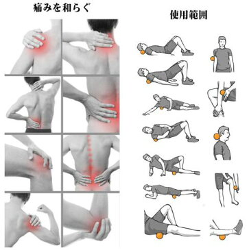 マッサージボール リラックス 筋膜 ボール 疲れ解消 筋膜 トリガーポイント ストレッチボール 首 肩 背中 腰 お尻 太もも ふくらはぎ 足裏 筋膜リリース ヨガボール 自宅用 トレーニングルーム用 オフィス