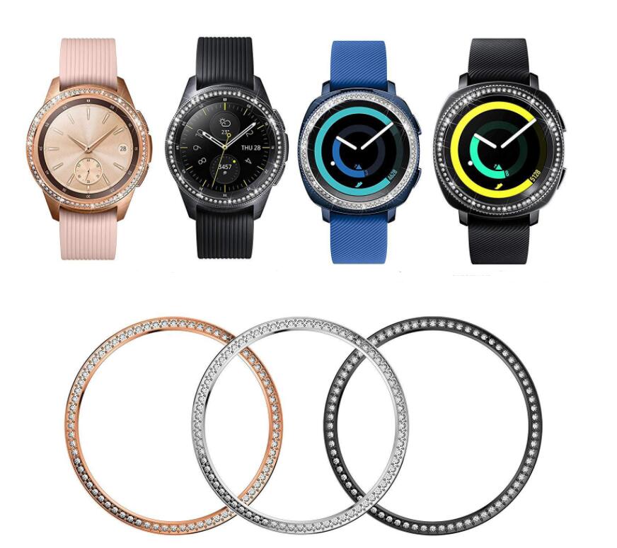 galaxy watch 3 41mm 45mm リング galaxy watch 42mm 46mm キラキラ レディース フルスパークリング 輝くベゼルリング ギャラクシーウォッチ3 watch3