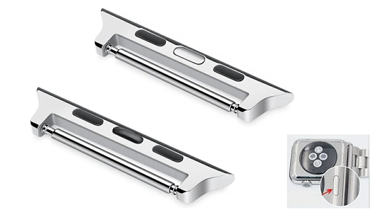 Apple Watch series 10/9/8/7/6/5/4/3/2/1 アダプター アップルウォッチ バンドアダプター apple watch 連結 金具 アップルウォッチ7連結 ラグ