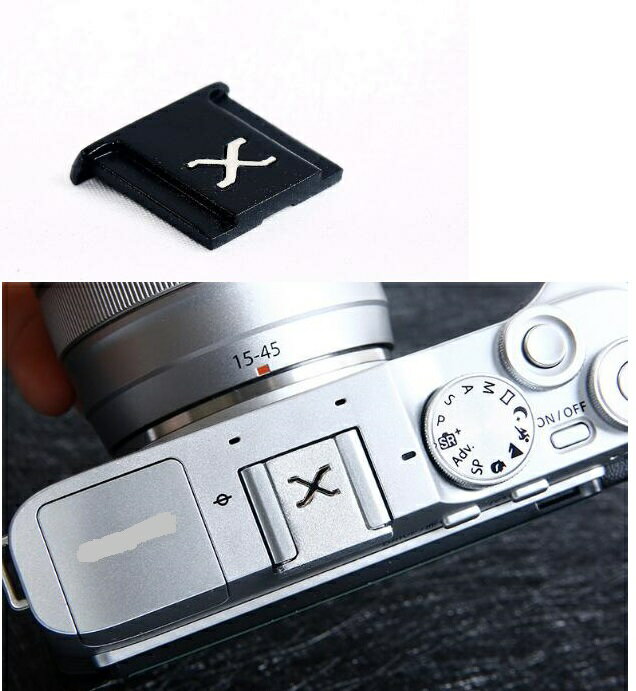 金属製 カメラホットシューカバー Fujifilm用 X-S10 XH1 XPro3 XPro2 XT4 XT3 XT2 XT30 XT20 XE3 XE2S XT200 XT100 X100V X100F X100T用シューキャップ