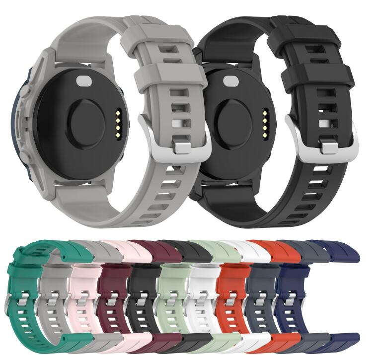 Garmin forerunner 955 945 / Fenix 6 5 / instinct 2 バンド シリカゲルバンド シリコン ベルト　リストバンド交換 柔らか ウォッチ 腕時計 ウェアラブル SmartWatch スマートウォッチのサムネイル