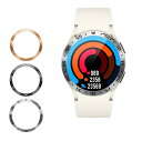 Galaxy Watch6 40mm 44mm Watch 6 Classic 43mm 47mm ベゼルリング 保護カバー ベゼルリングフレーム ステンレス製 バンパー カスタム 保護 フレーム メタリック