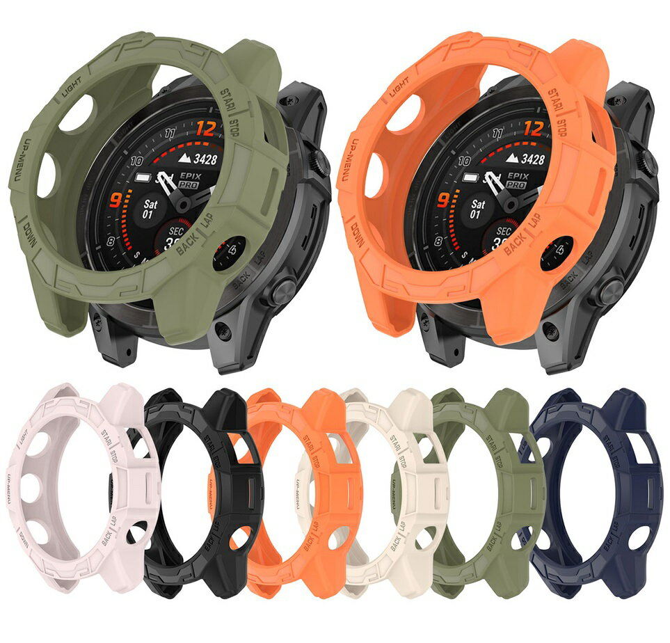 樂天商城 - ガーミン Garmin Epix Pro fenix 7 7s 7X pro ケース カバー ソフト TPUケース 専用 ケース バンパー カバー スクラッチ防止 TPUケース 擦り傷防止 軽量