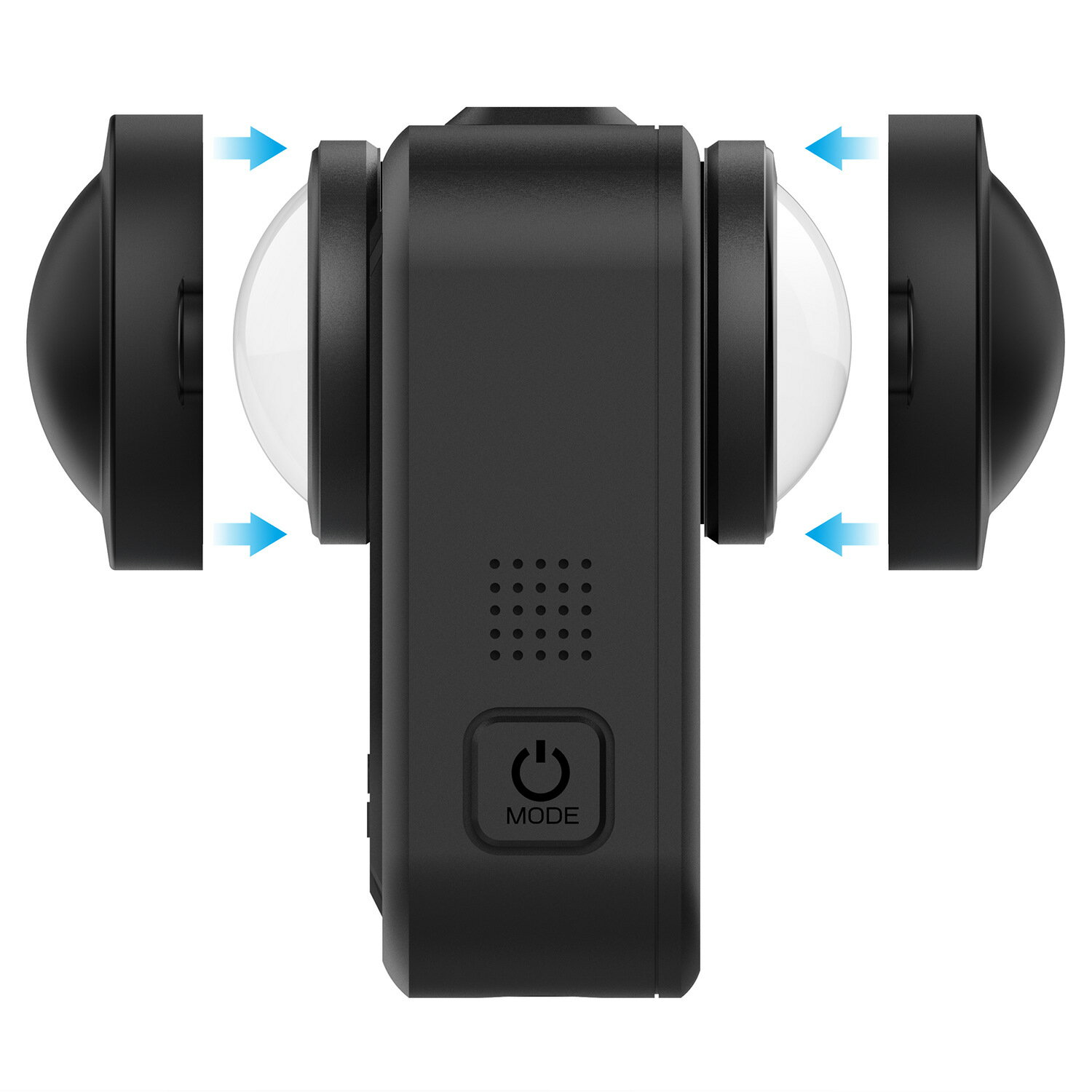 樂天商城 - GoPro MAX2 対応 レンズカバー 2個セット シリコン レンズキャップ レンズ保護キャップ 傷防止 防塵 360カメラ用 レンズ保護フタ ゴープロ マックス2