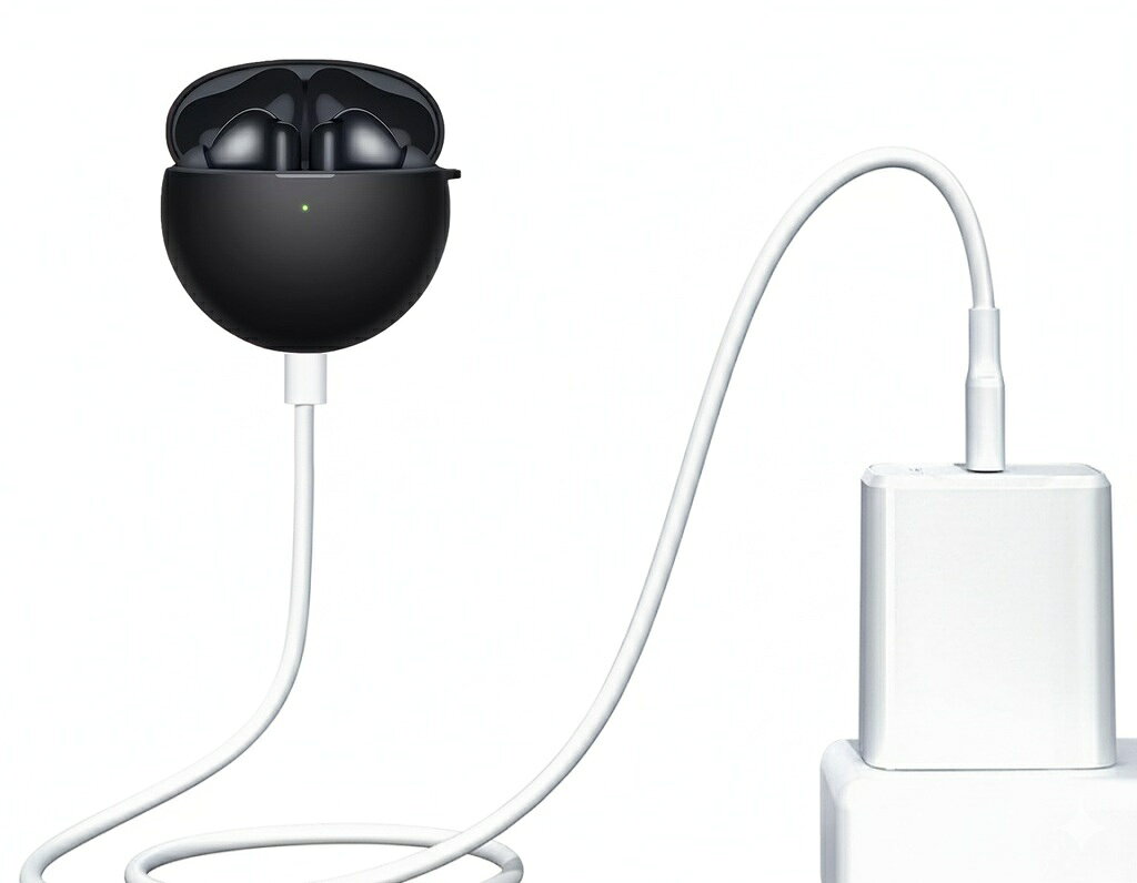 HUAWEI FreeBuds 7i ケース シリコン カバー ブラック 耐衝撃 軽量 ソフト素材 イ...