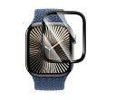 2枚セット Apple Watch 10 (42mm / 46mm / 49mm) / Apple Watch Ultra 49mm 用 保護フィルム 曲面対応...
