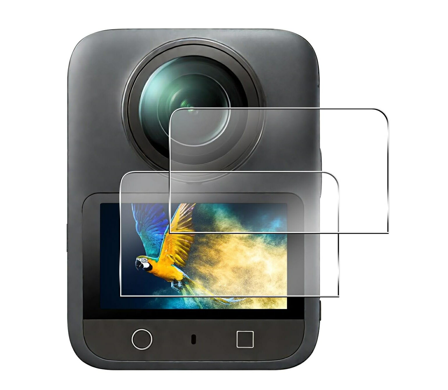 2�祻�å�DJI Osmo 360 ������� �ݸ�ե���� �������饹 ��󥺡������꡼���б� ��Ʃ��Ψ �����ɻ� �����ɻ� �Ѿ׷� �����ݸ� DJI ������ ...