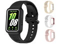 サムスン Galaxy Fit 3 / HUAWEI Band 8 / Band 9 用 バンド シリコン 一体型 ギャラクシー FIT3 ベルト リストバンド...