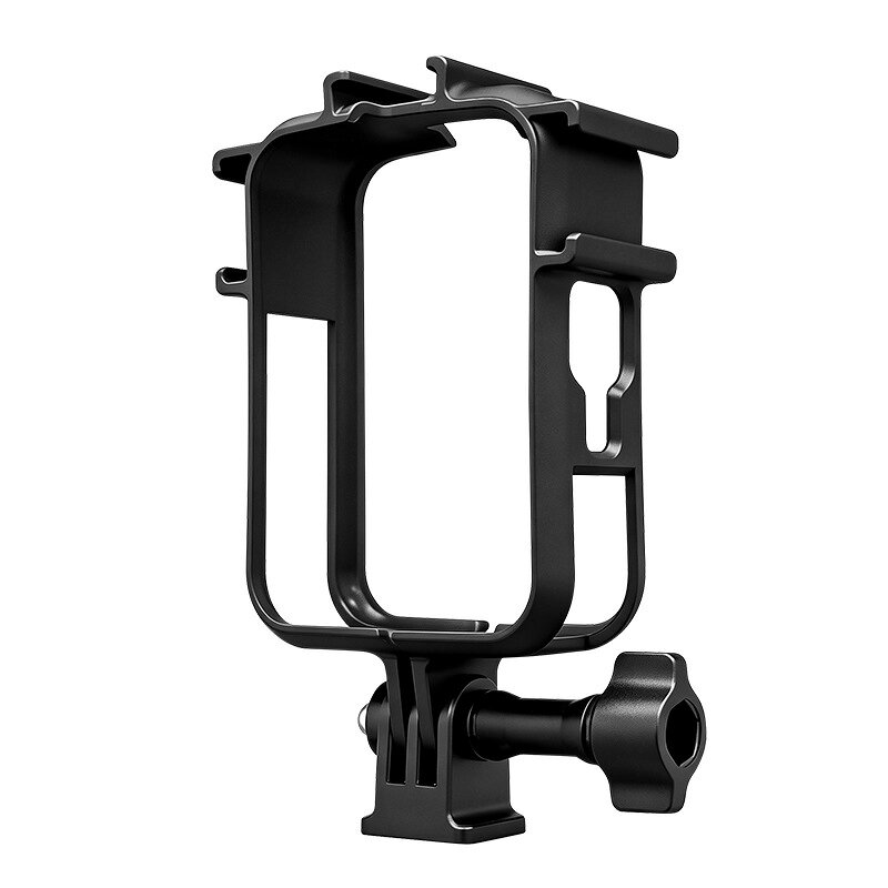 【対応機種】 ・DJI Osmo 360（第1世代） ・DJI Osmo 360 II（第2世代） 【商品特徴】 ■ 第1世代・第2世代の両方に対応 DJI Osmo 360 第1世代およびOsmo 360 II 第2世代に対応した拡張フレームです。カメラ本体に装着することで、さまざまな撮影アクセサリーを取り付けられます。 ■ 軽量なプラスチック製 軽量なプラスチック素材を採用。カメラ本体への負担を抑えながら、持ち運びやすさと使いやすさを両立しています。旅行やアウトドアなどの撮影にも便利です。 ■ 多彩な撮影アクセサリーに対応 三脚、自撮り棒、マイク、LEDライトなど、さまざまな撮影アクセサリーと組み合わせて使用可能。撮影スタイルに合わせて自由にカスタマイズできます。 ■ カメラ本体を保護 カメラ本体を囲むフレーム構造により、日常使用時の擦り傷や軽い衝撃からカメラを保護します。大切なカメラを守りながら、撮影の自由度を広げます。 ■ 簡単取り付け・取り外し カメラ本体に合わせた専用設計で、スムーズに装着可能。固定ネジ付きで、カメラをしっかり固定できます。 ■ 幅広い撮影シーンで活躍 Vlog撮影、旅行、サイクリング、バイクツーリング、アウトドア、日常の記録など、さまざまな撮影シーンに対応。手持ち撮影から三脚固定まで幅広く活用できます。 【商品仕様】 ・対応機種：DJI Osmo 360（第1世代）/ Osmo 360 II（第2世代） ・商品名：拡張フレーム / カメラケージ ・素材：プラスチック ・カラー：ブラック ・用途：カメラ保護・撮影アクセサリー拡張 ・商品内容：拡張フレーム × 1 【ご注意】 ※カメラ本体は付属しておりません。 ※三脚、自撮り棒、マイク、LEDライトなどの撮影アクセサリーは付属しておりません。 ※本商品はカメラ本体の傷や軽い衝撃を軽減するためのものであり、落下や強い衝撃から完全に保護するものではありません。 ※ご購入前に対応機種および接続するアクセサリーの形状をご確認ください。 ※モニター環境により、実際の商品と色味が異なる場合がございます。 ※本商品は互換品であり、DJI純正品ではございません。・入金確認後、在庫のある商品は2営業日以内に発送、在庫のない商品は入荷次第発送。 ・商品届きましたら、何の問題がありましたら、お手数ですがメールで連絡ください、24時間以内対応いたします。