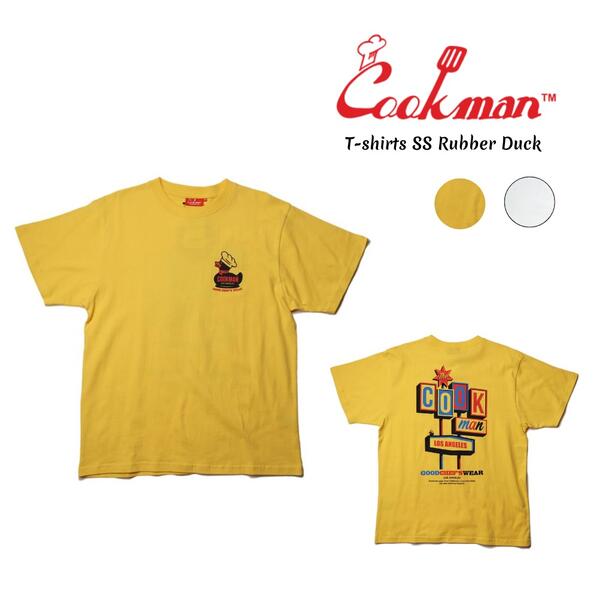 COOKMAN T-shirt SS クックマン Tシャツ 半袖　《Rubber Duck》