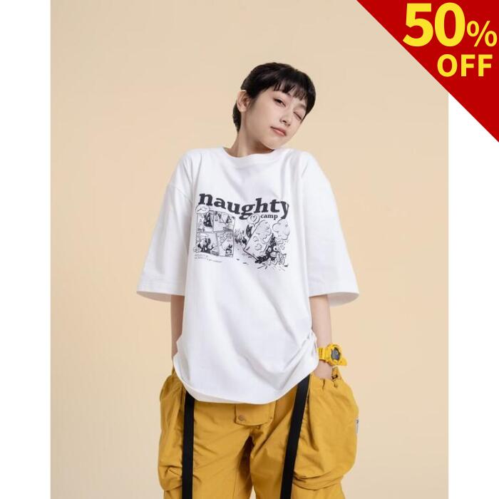 ＼半額／ Filter017（台湾） × grn outdoor （日本）【naughty camp】COMIC TEE