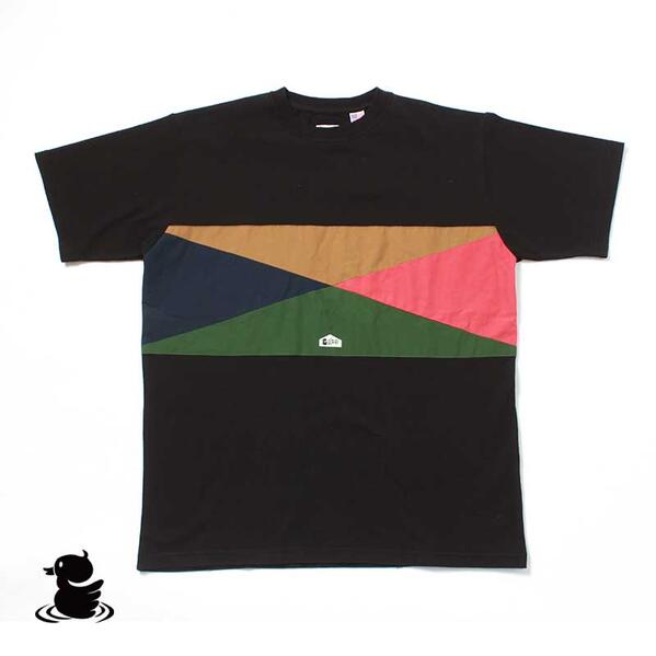 grn outdoor HASSUI HASSUI S/S TEE(BLACK)